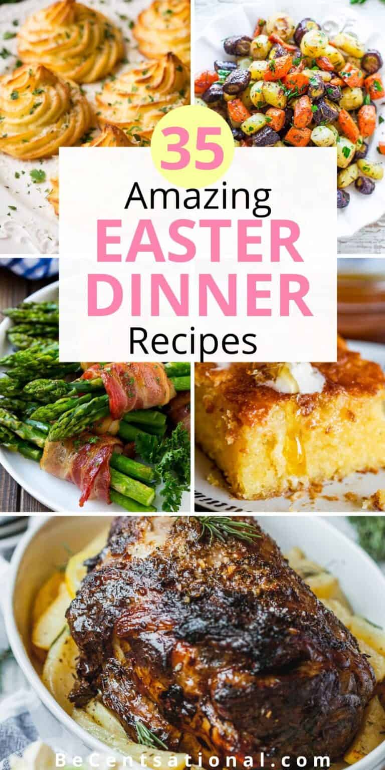 20 Easter Dinner Recipes Ideas - BeCentsational