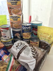 How to Stock on food with a 2 week food supply list