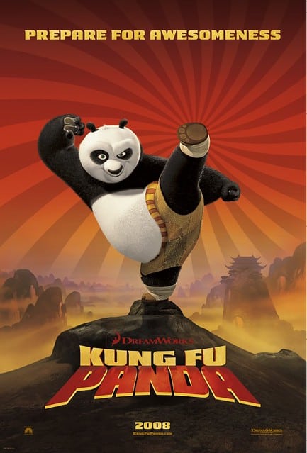 kung fu panda movie poster