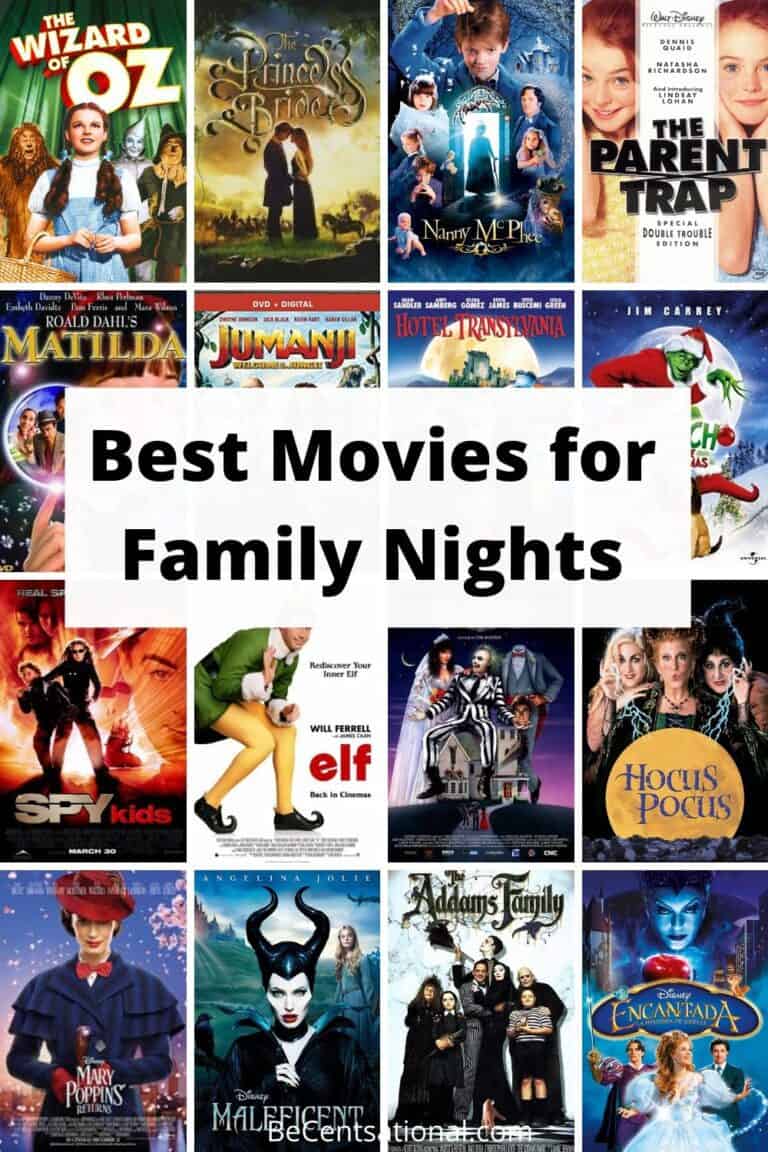 The Best Movies For Family Nights to Watch with Your Kids