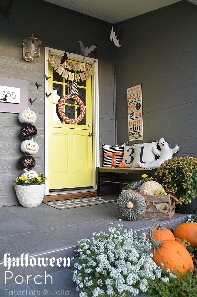 Halloween porch decor Ideas