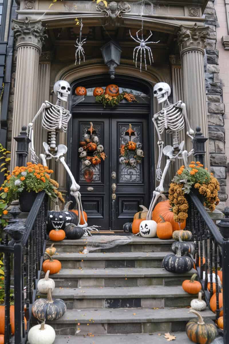 Spooky decoration for your halloween front porch.