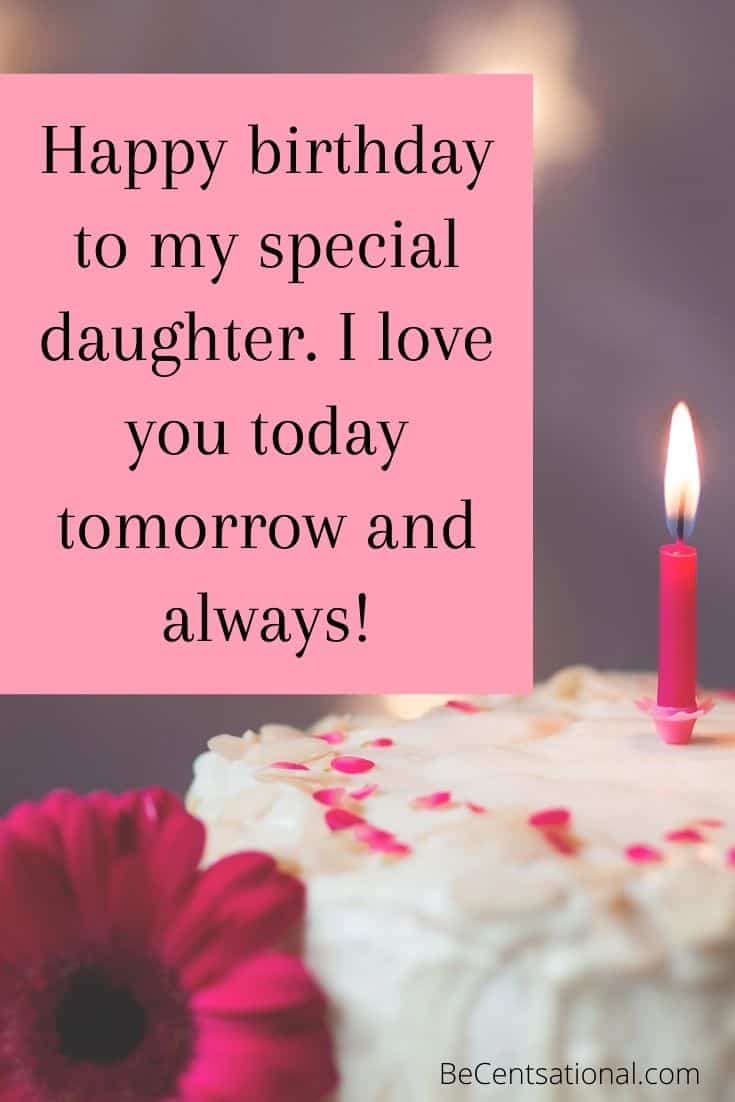 happy birthday daughter quotes