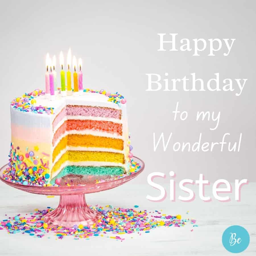 Happy Birthday Sister! 50 Birthday wishes for sister- Be Centsational