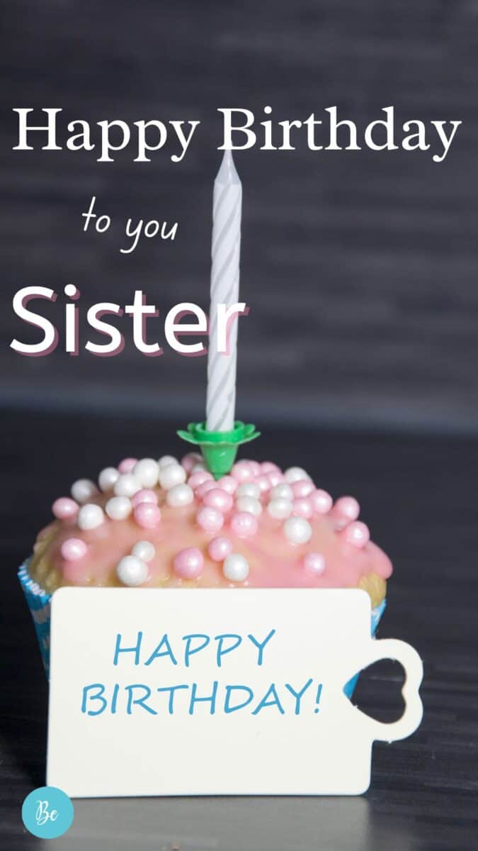 happy birthday wishes to my sister.