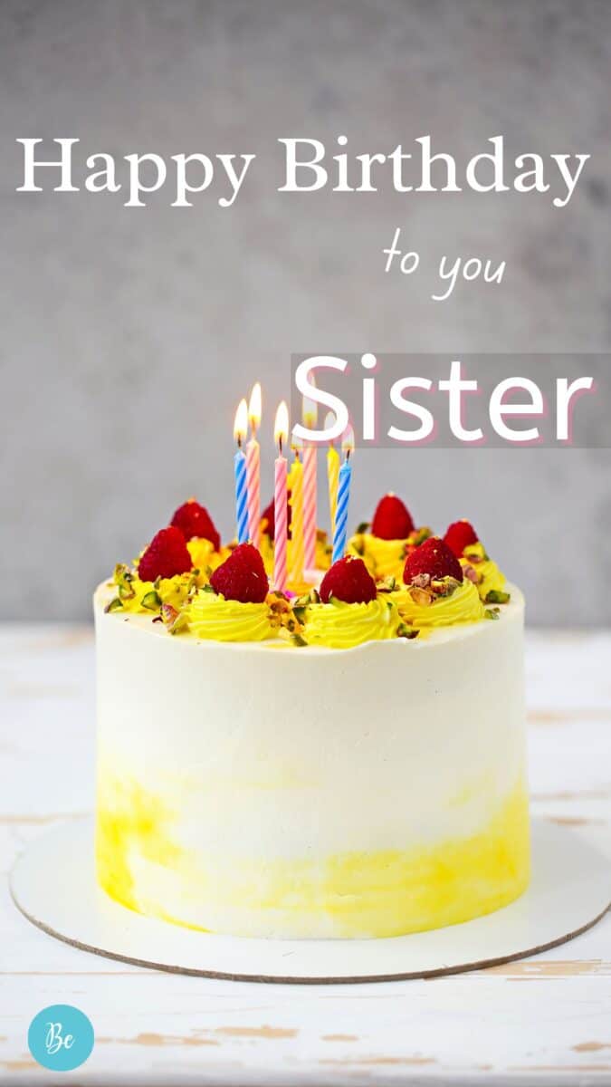 happy birthday wishes to my sister.