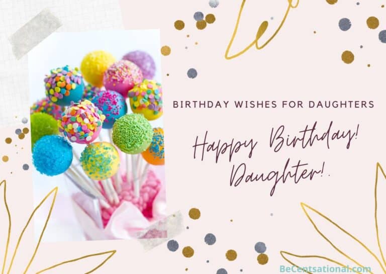 birthday wishes for daughters!