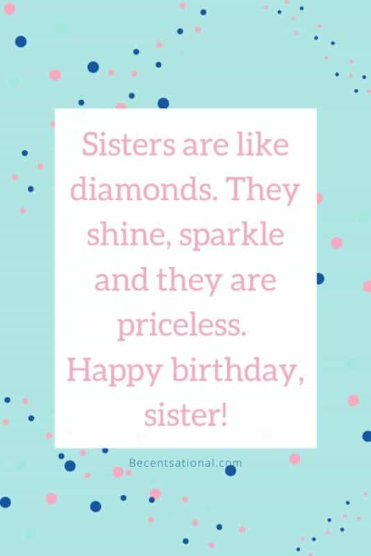 Happy Birthday, Sister! | sister birthday quotes, Happy Birthday Sister