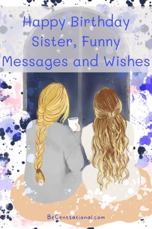 happy birthday sister funny messages