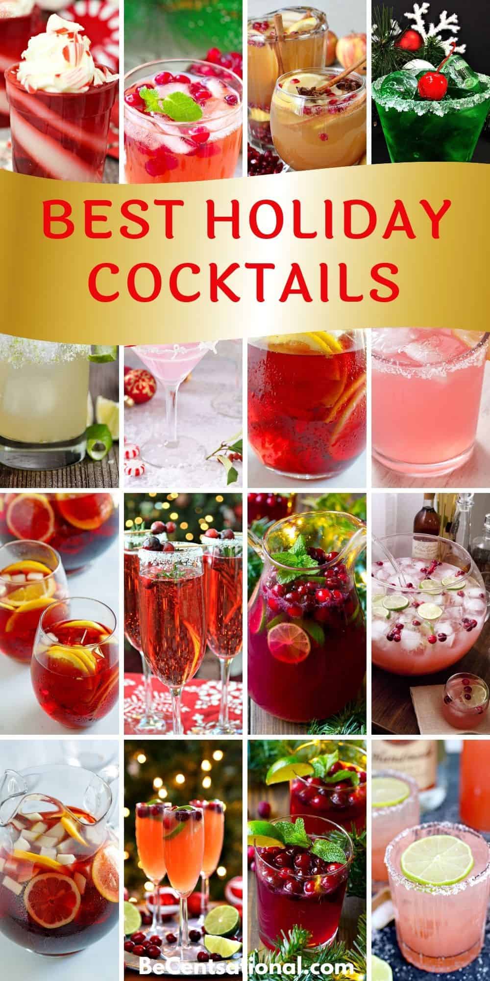 Festive Christmas Cocktail Recipes To Please A Crowd