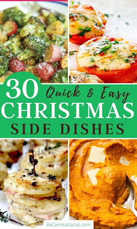 30 Best Christmas Side Dishes to Please a Crowd
