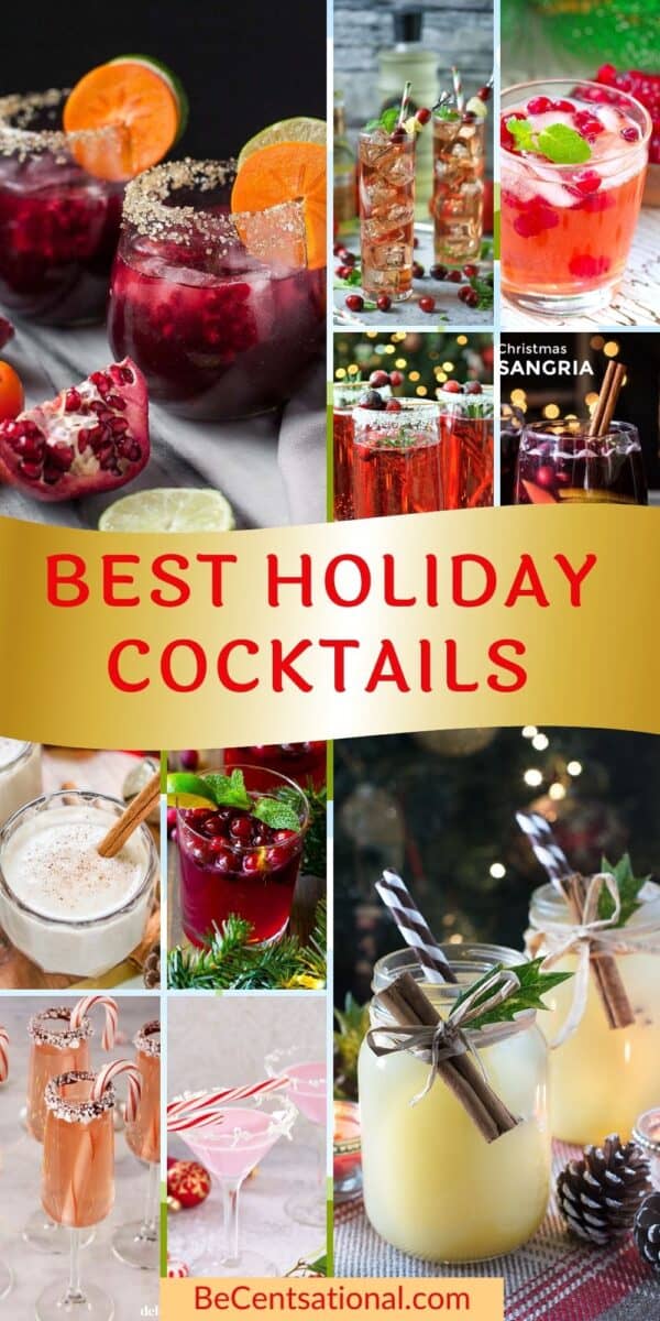 Easy holiday cocktails and recipes
