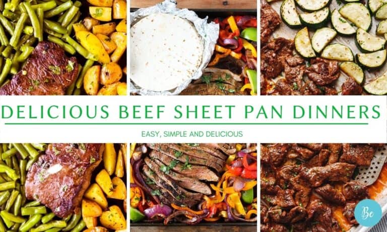 Delicious Beef Sheet Pan Dinners