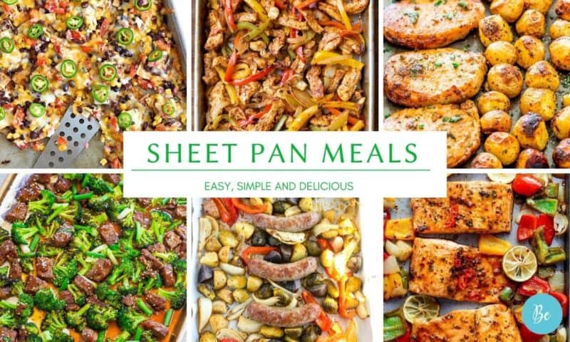 Sheet pan dinners