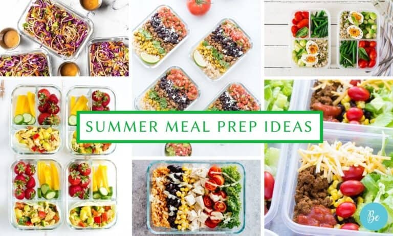 summer meal prep ideas