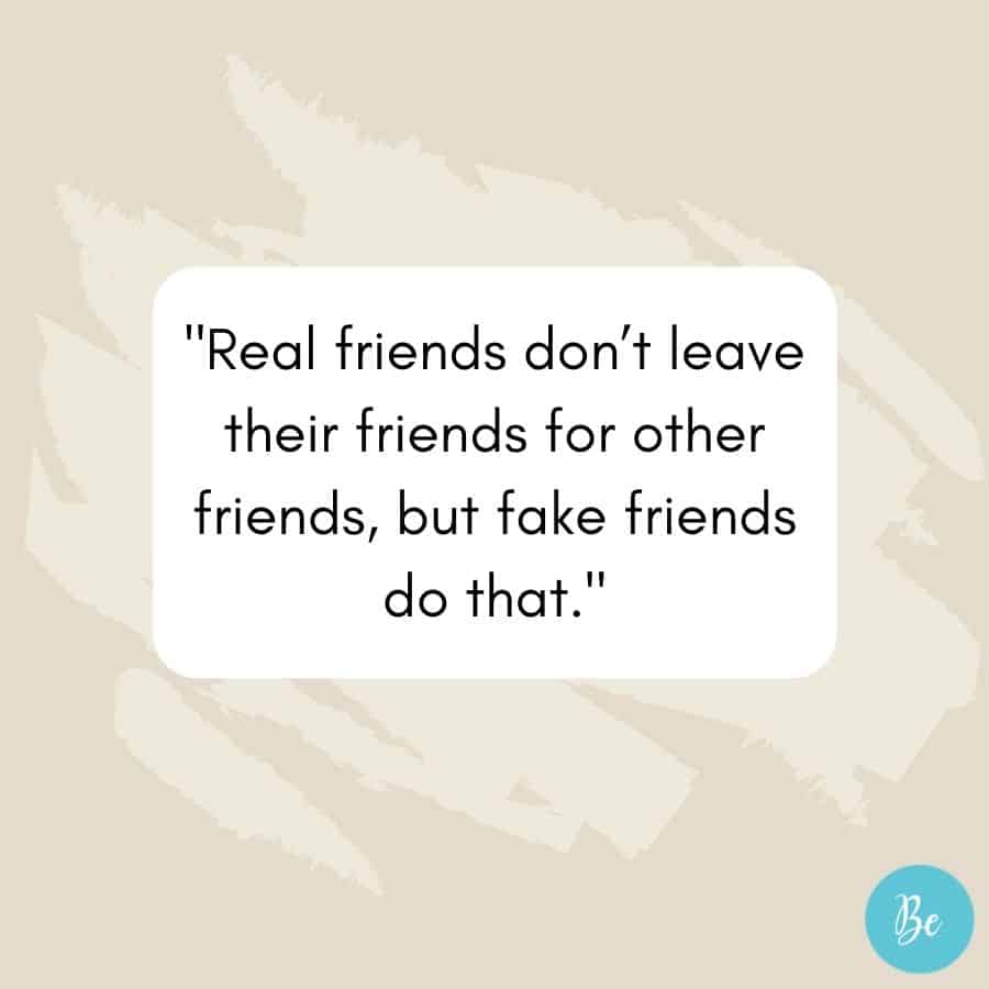 fake best friend quotes
