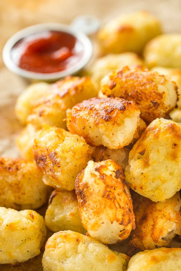 Cheesy Tater Tots for game day