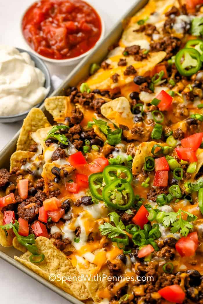 nachos tailgate recipes and game day recipes