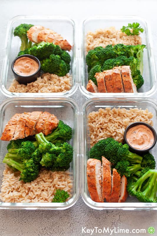 Meal Prep Ideas For Beginners: 10 Easy Healthy Meals - BeCentsational