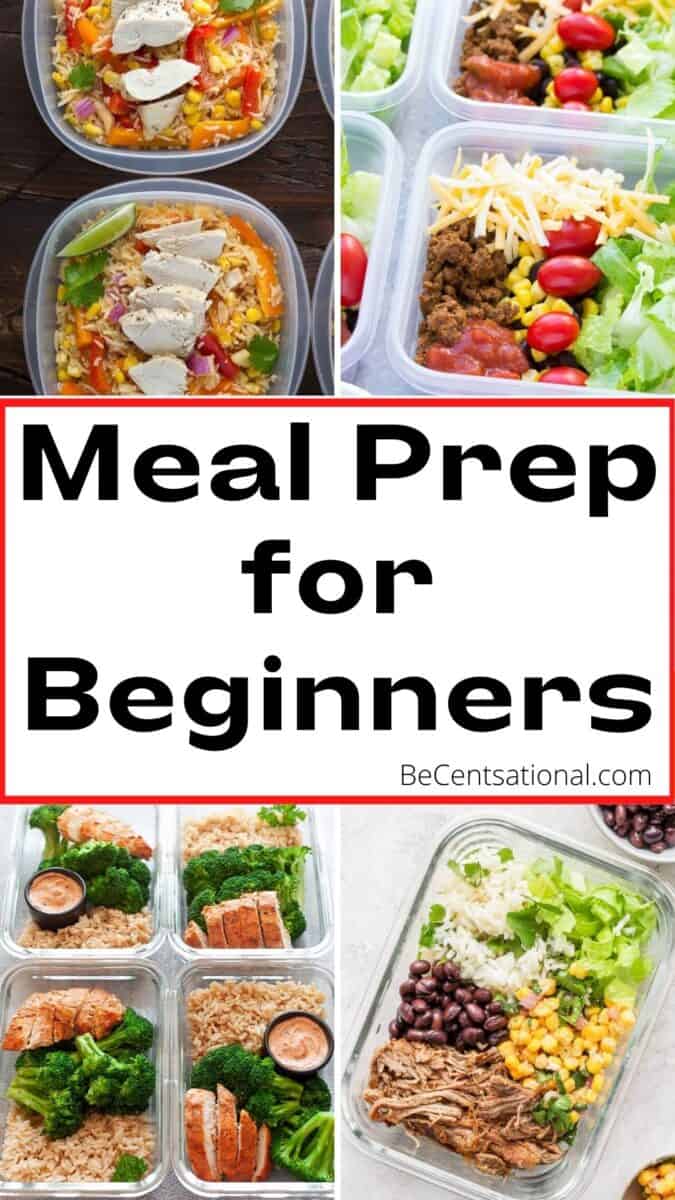 Meal Prep for beginners