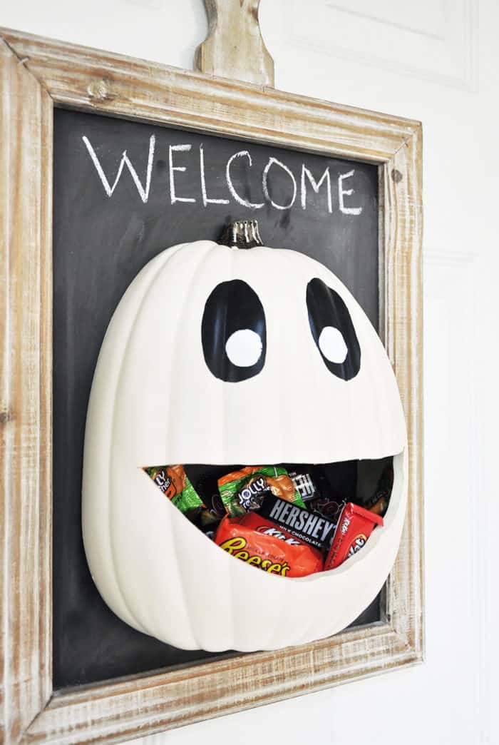 Candy Door Hanger Halloween pumpkin