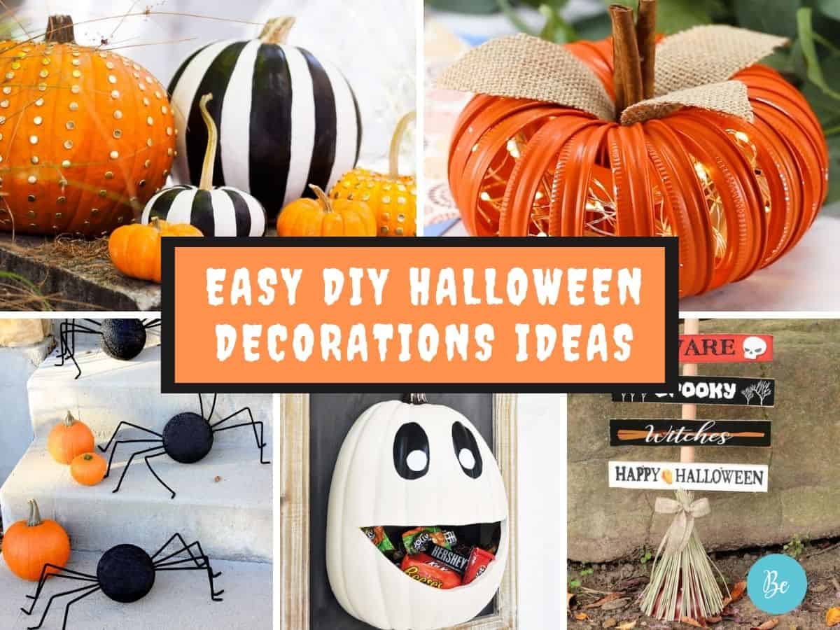 Easy DIY Halloween Decorations Ideas
