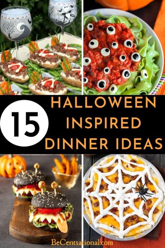 50 Fun Halloween Dinner Ideas - BeCentsational