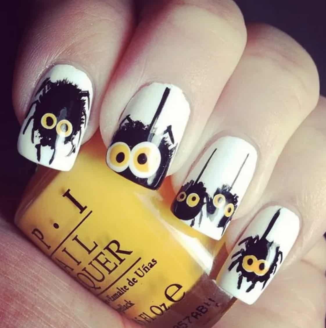 Halloween nail art ideas