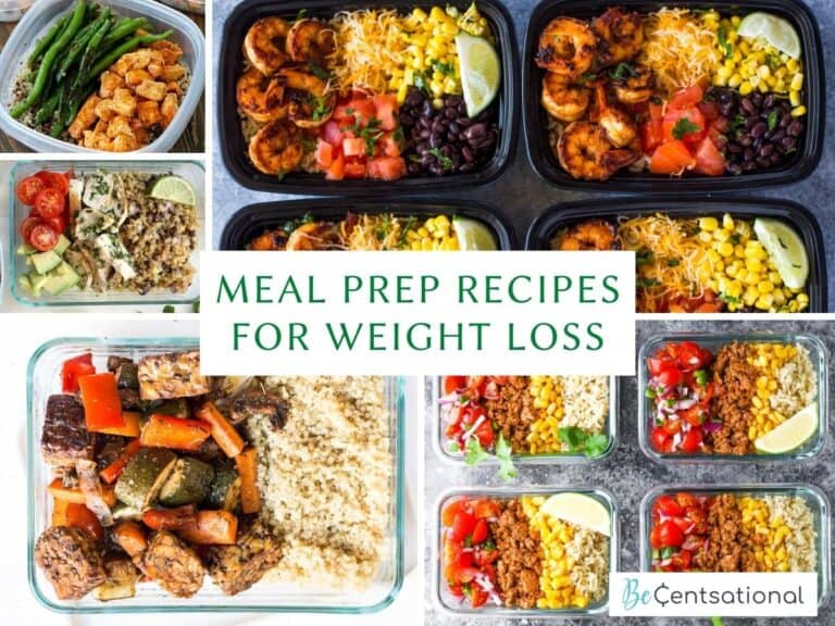 Meal Prep Recipes For Weight Loss and Weight Loss Meal Prep Recipes