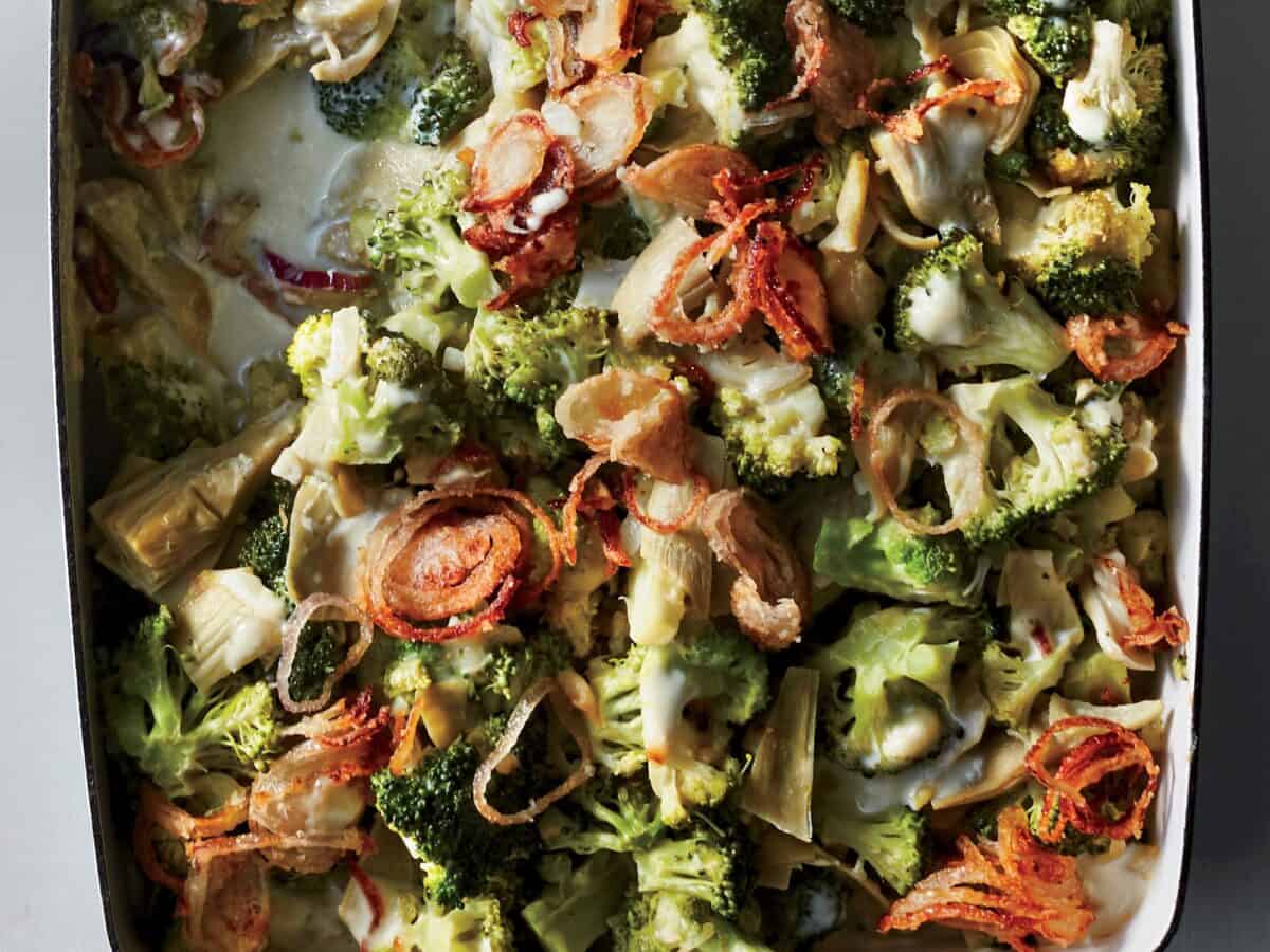 Broccoli-Artichoke Casserole