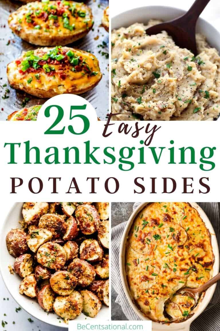 50 Easy Thanksgiving Side Dishes - BeCentsational