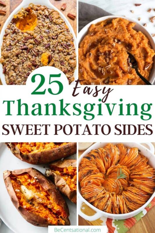 50 Easy Thanksgiving Side Dishes - BeCentsational