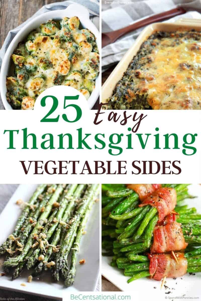 easy thanksgiving vegetablesides