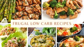 Frugal low carb recipes with chicken broccoli, lettuce chicken wraps, and green bean casserole.