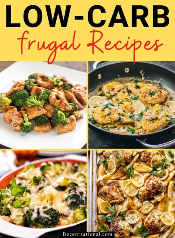 15 Frugal Low Carb Recipes (Budget Low Carb Meals) - BeCentsational