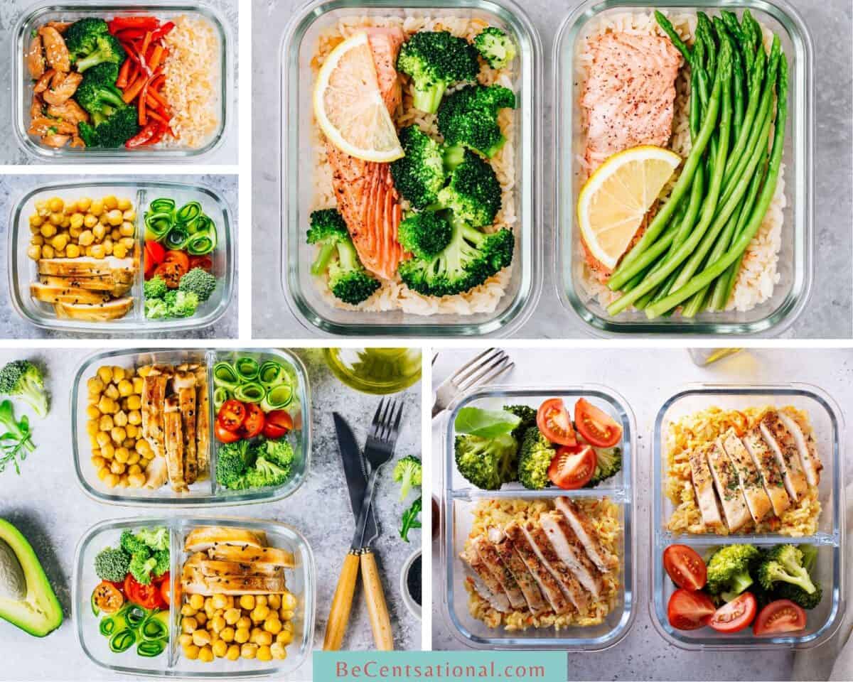20 Budget Friendly Meal Prep Recipes - Be Centsational