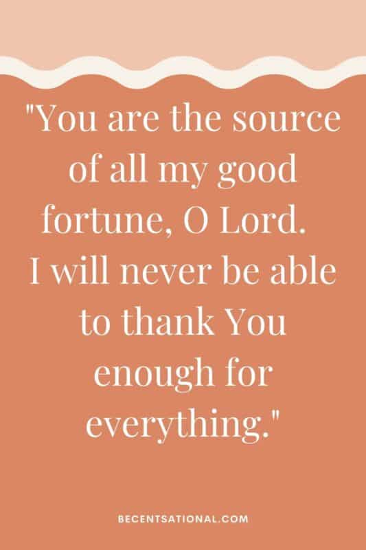 Thanksgiving Quotes to God.