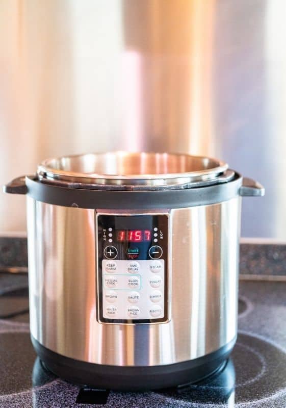 Instant pot ready to make soup in it. how to keep pasta from getting mushy in soup.