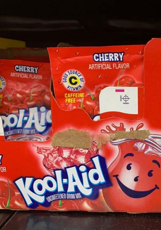Kool aid box of cherry flavor. Does Kool Aid Powder Expire?