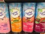 Four containers of crystal light. Pink lemonade, peach mango green tea, strawberry and pomegranate green tea. Does Crystal Light Powder Expire.