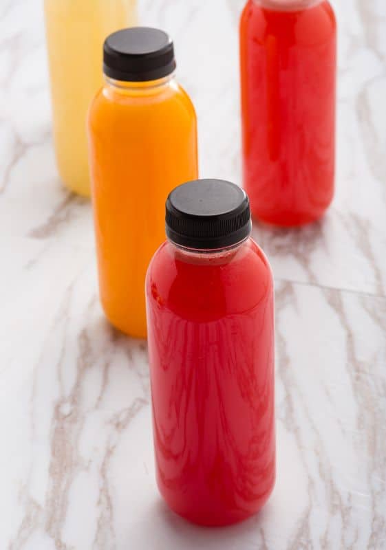 Bottles of juices from concentrate. Does frozen dole juice concentrate go bad?