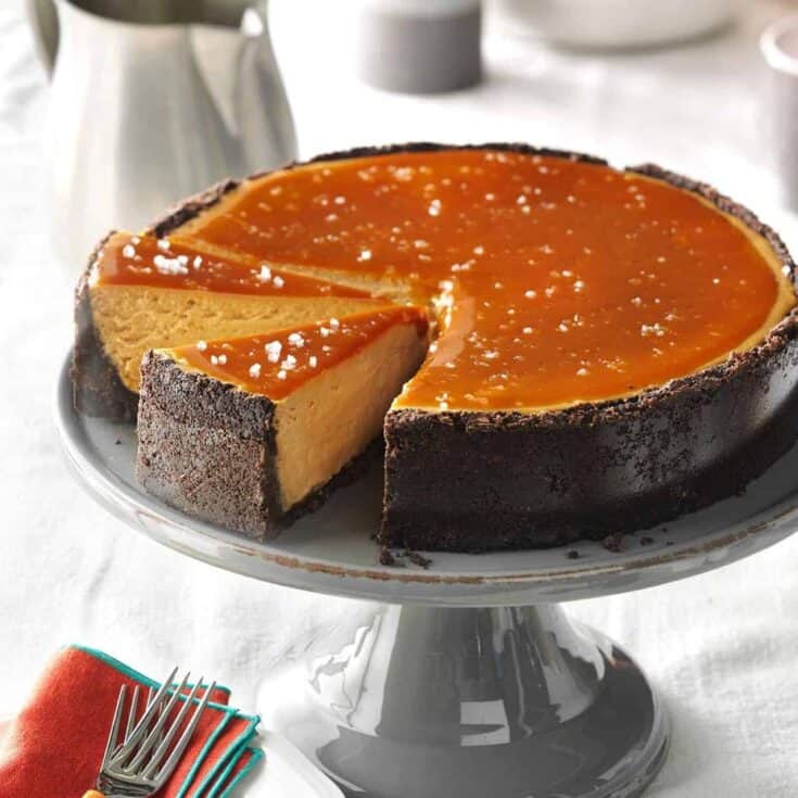 Image for Salted Caramel Cappuccino Cheesecake