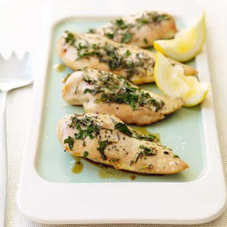 Image for Baked Chicken with Lemon & Fresh Herbs | Recipes | WW USA