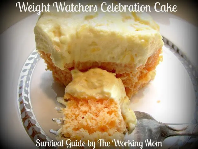 Weight Watchers Celebration Cake