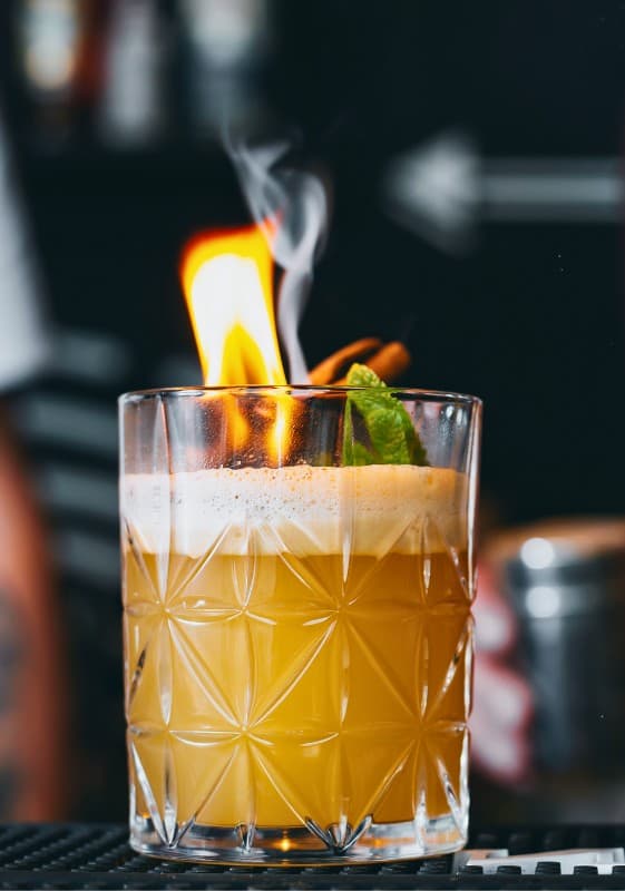 cinnamon roll cocktail.