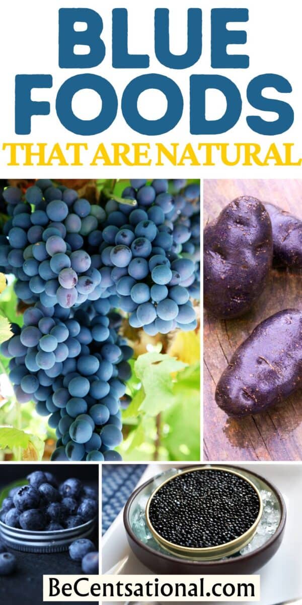 Amazing blue foods that are natural.