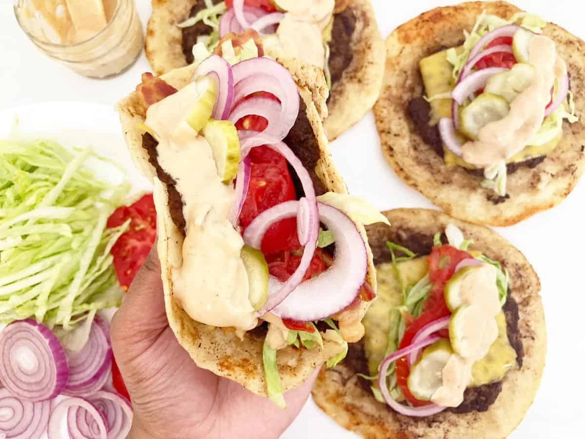 Smash Burger Taco TikTok Recipe.