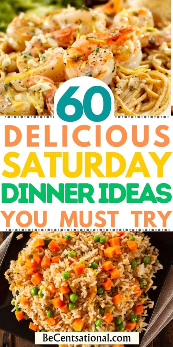 Pin about Saturday dinner ideas.