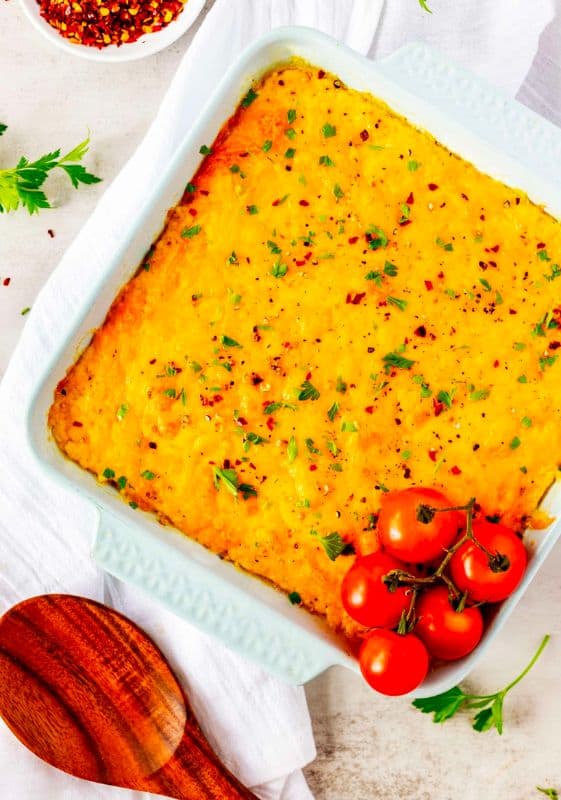 Cheese Grits Casserole.