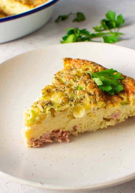 Low calorie breakfast casseroles. HAM AND CHEESE FRITTATA.